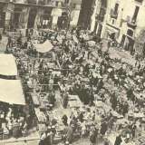 La trattoria custodisce anche una foto degli anni 30 di largo Chiurlia, animato dal mercato ortofrutticolo di Santa Barbara